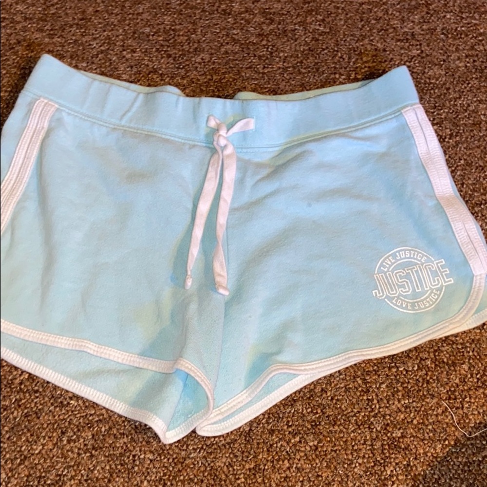 Light Blue Justice Shorts